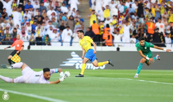 Al-Nassr, led by Cristiano Ronaldo, advanced to semifinals of the Arab Club Champions Cup, defeating the defending Arab Cup Champions Moroccan Raja Casablanca 3-1. The quarter-finals were played at the Prince Sultan Stadium in southern Saudi city of Abha on Sunday. (Picture: @AlNassrFC)