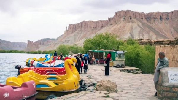 Band-e-Amir, seen here in May this year, was Afghanistan’s first national park. — Getty Images