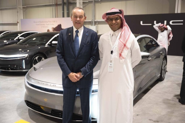 'Theeb Rent A Car' receives first fleet of Lucid cars assembled in Saudi Arabia