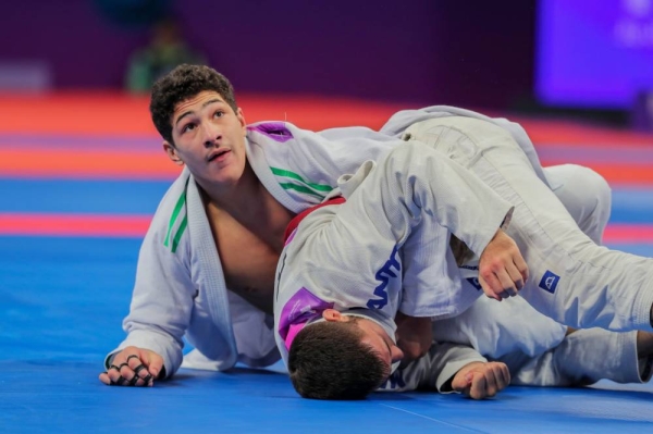 Omar Nada secured victory over Kyrgyzstan's Abdulrahman Haj in the third-place playoff.
