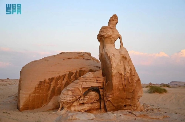 Unveiling the enchanting beauty of 'The Bride Rock' in AlUla!