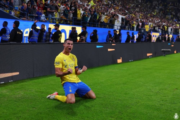 Ronaldo scored a brace within four minutes, confirming Al Nassr's rightful claim to the points in the match held at the Al Awwal Park as part of the 14th round of the Saudi Professional League.