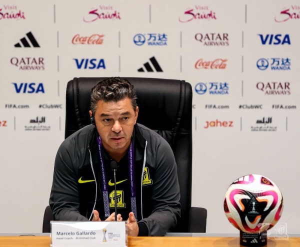 Argentinian coach Marcelo Gallardo, head of the Al-Ittihad team, expressed that there is no greater motivation than playing in the Club World Cup. 