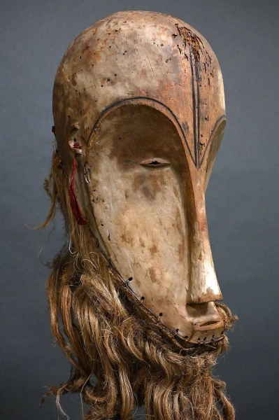 Only about 10 Ngil masks of the Fang people of Gabon are believed to still exist