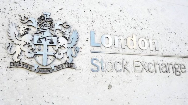 London Stock Exchange sign. — courtesy PA Media