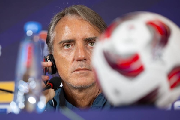 Saudi coach Roberto Mancini