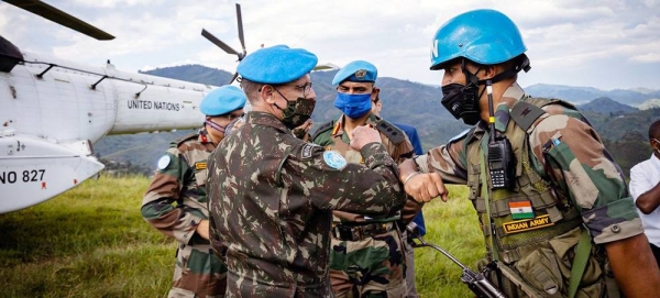 MONUSCO peacekeepers on a trip to North Kivu province in the eastern Democratic Republic of the Congo. (file). — courtesy MONUSCO/Kevin N. Jordan