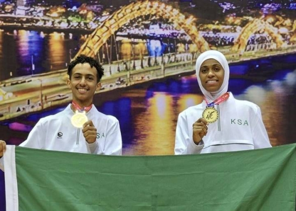 Saudi taekwondo team makes history with first Asian championship golds