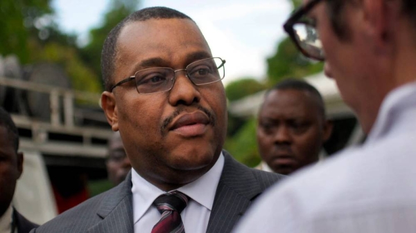 Garry Conille during his time as Haiti's prime minister, in Port-au-Prince in 2011