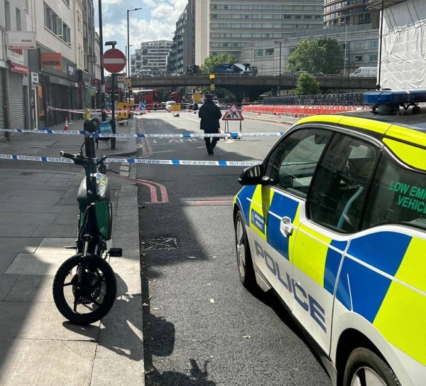 Man stabbed to death in London amid gunfire during fight