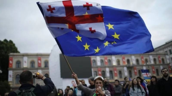 Thousands of people have protested against the foreign agents law