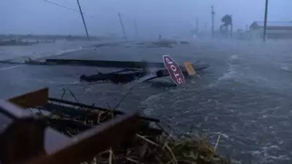 Texas residents were warned to expect damaging winds and potential flash flooding