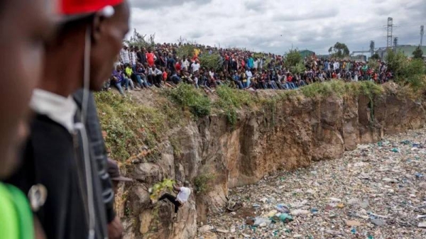 Some of the bodies were found in plastic bags dumped in the disused quarry