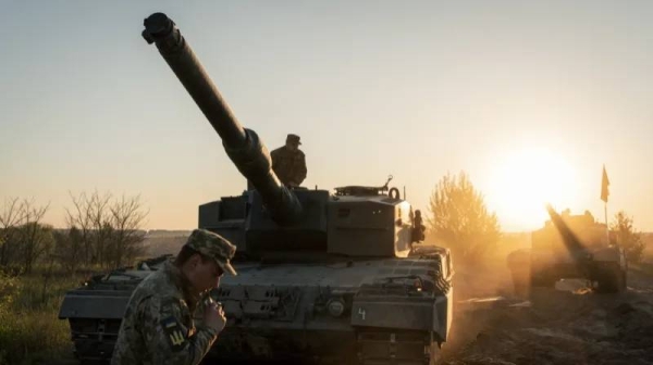 Germany has been providing Ukraine with advanced military weaponry, including Leopard tanks