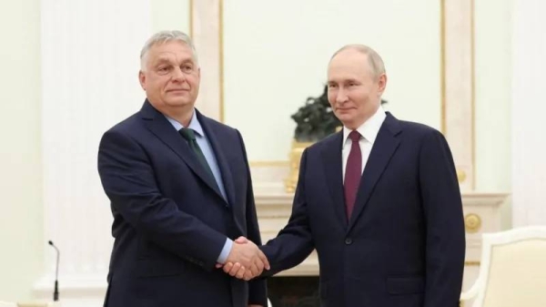 Hungarian Prime Minister Viktor Orban met with Russian President Vladimir Putin in Moscow earlier this month