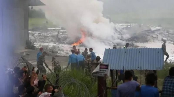 The plane was on a test flight to Pokhara, a popular tourism destination