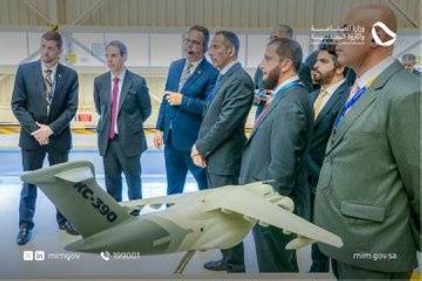 Al-Khorayef discusses localization of aviation industry in Saudi Arabia with Brazil's Embraer