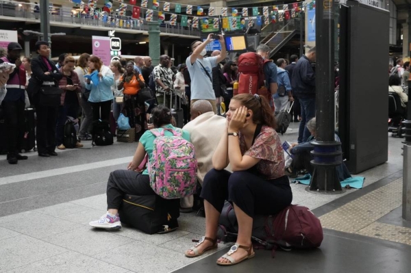 French train networks partially restores services after sabotage ahead of Olympics opening