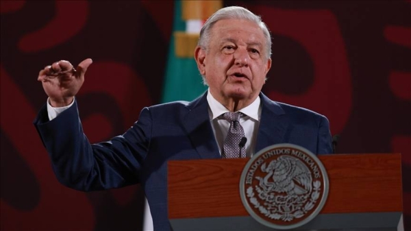 Mexican President Andres Manuel Lopez Obrador.