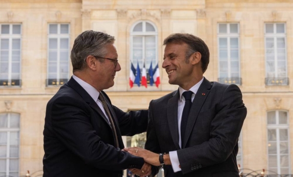 Starmer meets Macron to discuss Ukraine, Middle East, and UK-EU relations reset