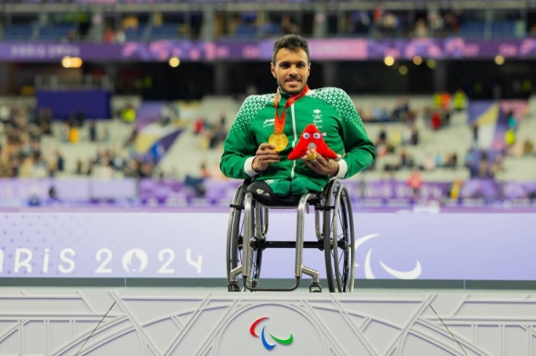 Saudi athlete Abdulrahman Al-Qurashi wins gold in 100m T53 at Paris 2024 Paralympic Games