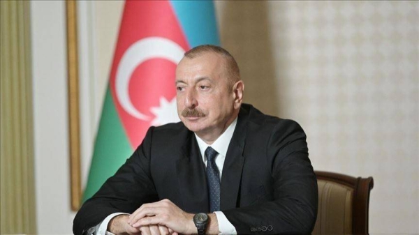 Azerbaijani President Ilham Aliyev.