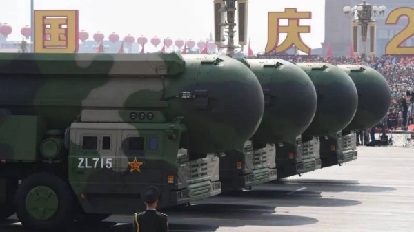 According to the Pentagon's estimates China has more than 500 operational nuclear warheads in its arsenal