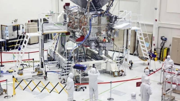 The spacecraft has been developed at NASA's Jet Propulsion Laboratory in California