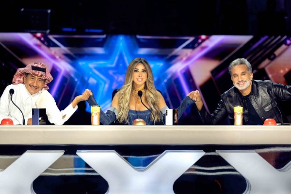 Nasser Qasabi, Najwa Karam and Bassem Youssef make up the judging panel of MBC's Arabs Got Talent Season 7