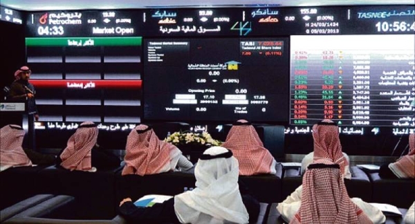 Saudi Arabia’s benchmark stock index Tadawul All Share Index (TASI) rose 42 points (0.4 percent) to close at 12,002 points on Tuesday