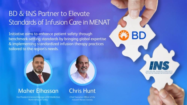 BD and INS partner to elevate standards of infusion care in MENAT