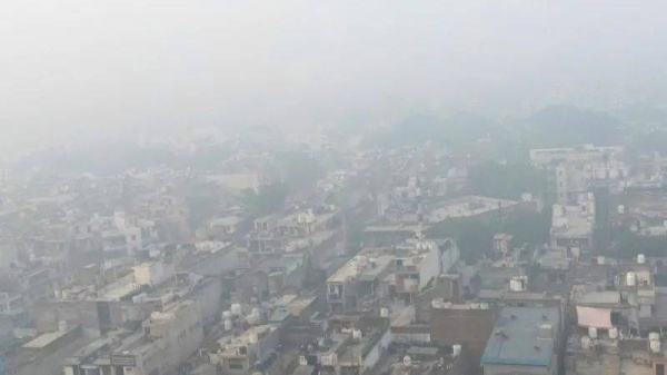 Fine particulate pollution reached more than 50 times what is considered safe on Thursday