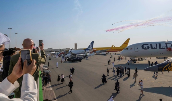 The show highlighted RSAF's expertise and its close collaboration with the Royal Bahraini Air Force.