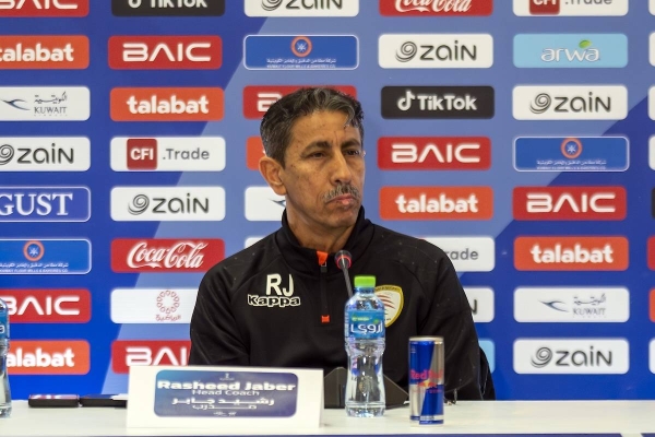 Oman’s head coach Rasheed Jaber.