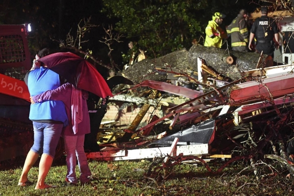 Tornadoes wreak havoc across Texas and Mississippi, leaving two dead and six injured