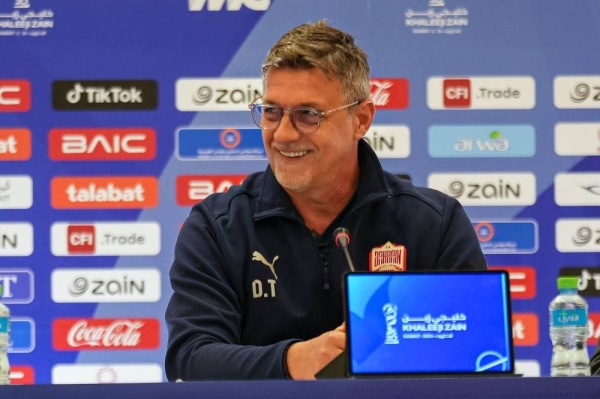 Bahrain head coach Dragan Talajic.