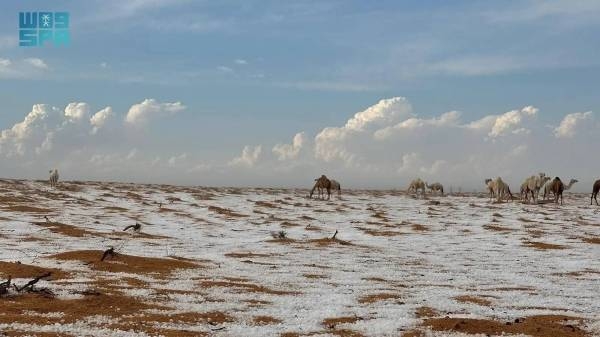 According to the forecast of the National Center of Meteorology, mercury will drop and snow will fall in the northern regions of Tabuk, Al-Jouf and Northern Borders during the current mid-year school vacation