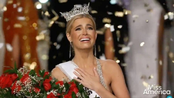 Abbie Stockard, representing Alabama, was crowned Miss America on Sunday