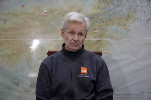 Secretary General of the Norwegian Refugee Council Jan Egeland