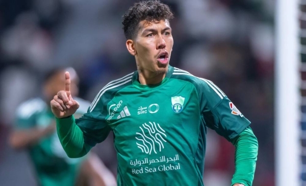 Roberto Firmino's volley secures Al Ahli's 2-1 win over Al Ettifaq