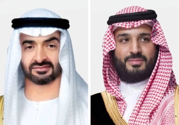 Saudi Crown Prince and UAE President discuss regional security in phone call  