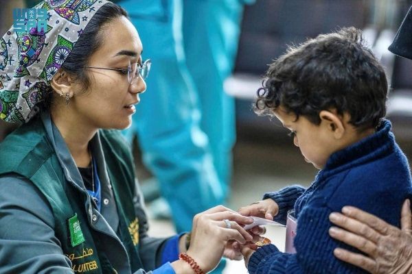 Specialized medical volunteers took part in the program.