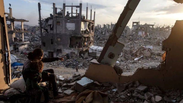 Many displaced Palestinians have returned to the ruins of their homes in the north