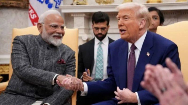 Modi's two-day visit comes as Trump recently ordered that all the US' trading partners including India should face sweeping reciprocal tariffs