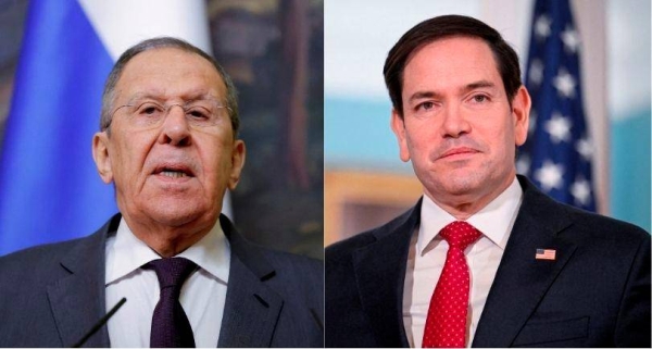 US Secretary of State Marco Rubio and Russian Foreign Minister Sergey Lavrov.