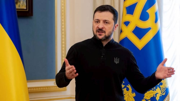 Ukrainian President Volodymyr Zelensky