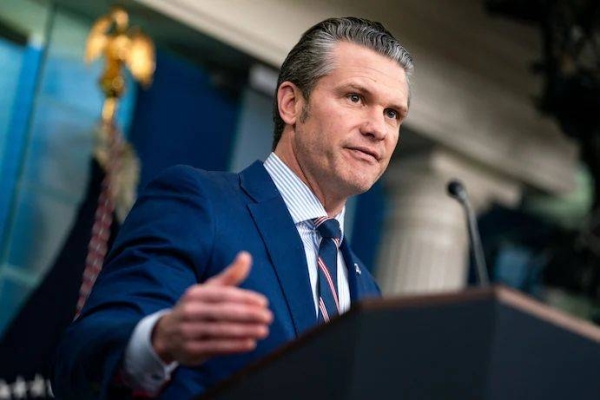 US Defense Secretary Pete Hegseth