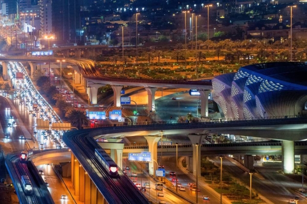 Riyadh Metro will operate until 2:00 after midnight on all days except Friday while public transport buses will operate until 3:00 in the early morning during Ramadan.