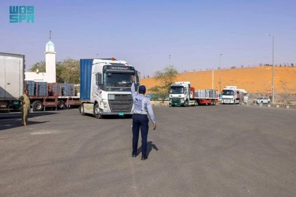 Saudi law does not foreign trucks to carry domestic cargo without proper authorization.