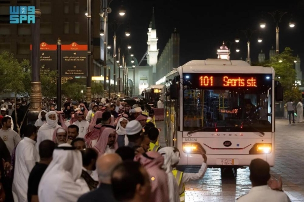 Madinah Buses serve over 850,000 worshippers during first 20 days of Ramadan